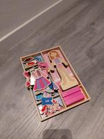 houten aankleed spel, Kinderen en Baby's, Speelgoed | Houten speelgoed, Ophalen, Gebruikt, Overige typen