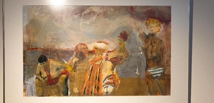 Schilderij Paul Marcus, Antiek en Kunst, Kunst | Schilderijen | Modern, Ophalen