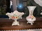 Klassieke Vaas, bloempot met Bloemmotieven, Ophalen of Verzenden