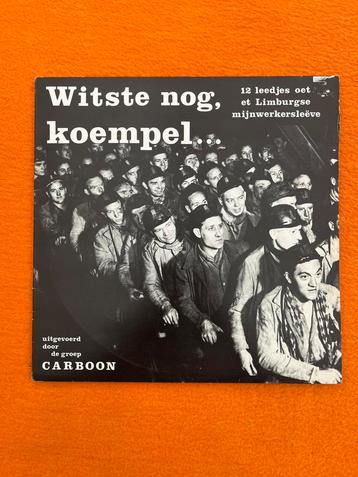 LP Witse nog, Koempel… - Carboon beschikbaar voor biedingen