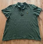Lyle & Scott herenpolo donkergroen maat xxl 2xl, Verzenden, Overige maten, Lyle & Scott, Gedragen
