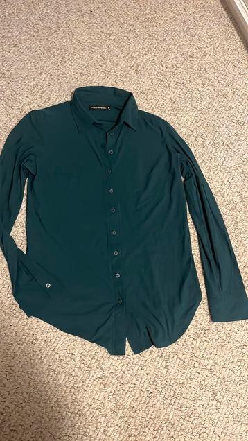Studio Anneloes Blouse donkergroen Maat M travelstof beschikbaar voor biedingen