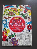 Doeboek Boys World kleur en tekenpret, Ophalen of Verzenden, Zo goed als nieuw