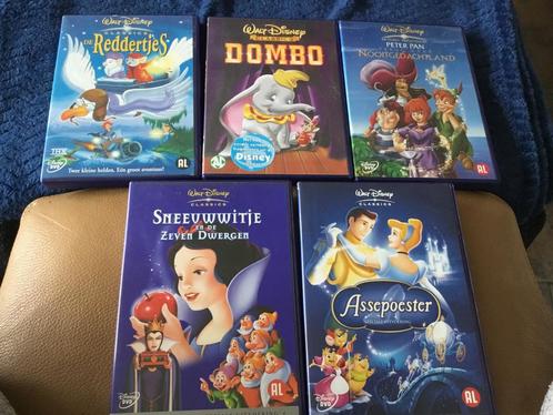 5 Disney films ( zie omschrijving), Cd's en Dvd's, Dvd's | Kinderen en Jeugd, Zo goed als nieuw, Film, Overige genres, Alle leeftijden