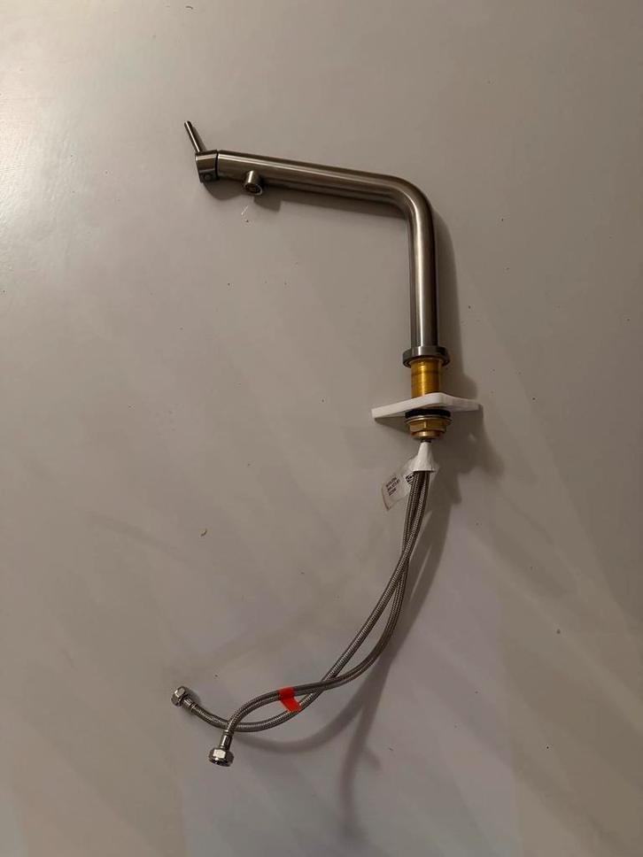 Ikea Bosjon Mengkraan RVS - Compleet, Huis en Inrichting, Keuken | Keukenelementen, Gebruikt, Grijs, Ophalen of Verzenden