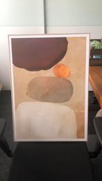 Mooi japandi schilderij (print) met lijst, Huis en Inrichting, Woonaccessoires | Wanddecoraties, Ophalen, Nieuw