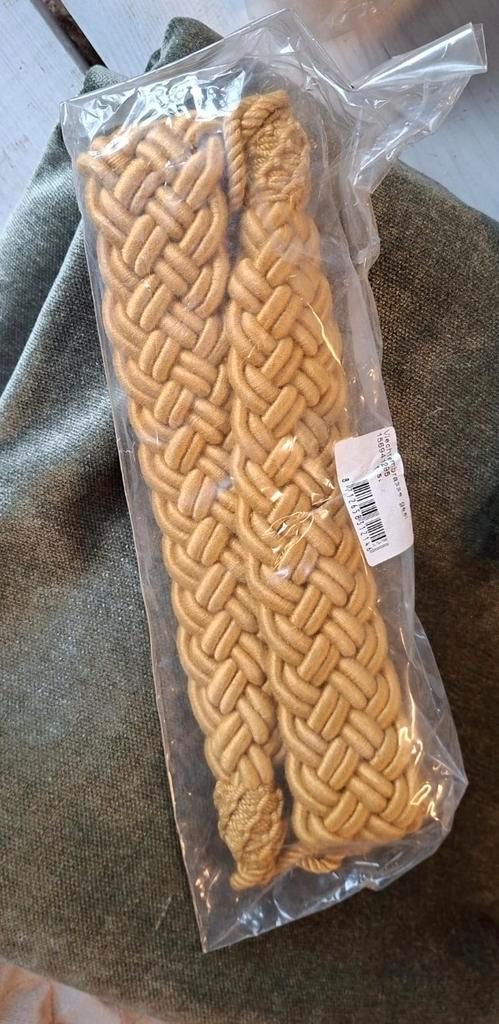 Embrasse, Gordijnkoord  € 5,- per stuk
10 voor € 40,-, Huis en Inrichting, Stoffering | Gordijnen en Lamellen, Nieuw, Ophalen of Verzenden