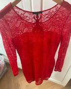 Patrizia pepe  rode kanten jurk NL40 nieuw, Kleding | Dames, Jurken, Maat 38/40 (M), Nieuw, Ophalen of Verzenden, Boven de knie
