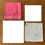 Vintage zakdoekjes dames - nieuw, Ophalen of Verzenden