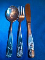 Amefa kinderbestek hertje, Antiek en Kunst, Ophalen of Verzenden