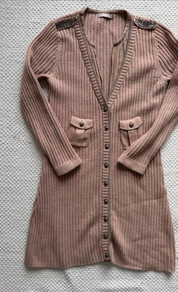 Gustav Vest Maat 38/40 Oud Roze Zijde beschikbaar voor biedingen