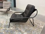 Nieuw Zanotta Maggiolina Fauteuil leer grijs design stoel, Nieuw, Ophalen of Verzenden, Zanotta, 50 tot 75 cm