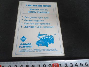 sticker dongen henny vlasveld garage ARAL beschikbaar voor biedingen