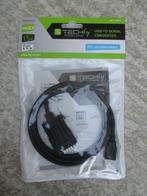 Techly usb 2.0 to serial converter 1,5m NIEUW, Ophalen of Verzenden, Nieuw