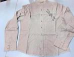 Richmond Overhemd blouse L western cowboy vintage beige, Beige, Ophalen of Verzenden, Zo goed als nieuw, H
