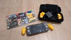 Nintendo switch lite + 3 spellen, Spelcomputers en Games, Spelcomputers | Nintendo Switch, Ophalen, Zo goed als nieuw, Met 1 controller
