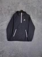 Nike Windbreaker Jas S Zwart Met Capuchon Half Zip Anorak, ., Zwart, Nike, Ophalen of Verzenden