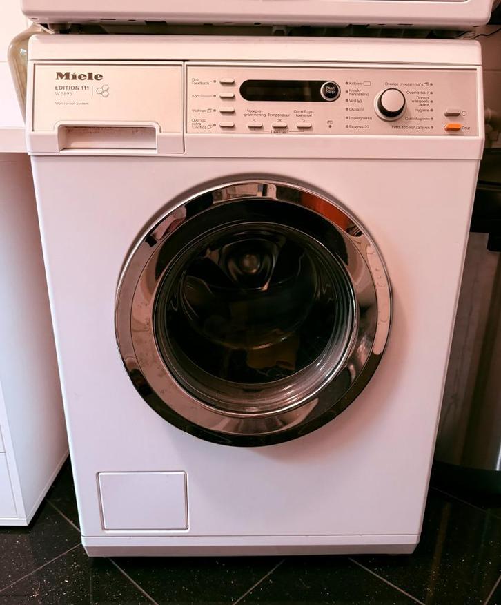 Miele wasmachine, Witgoed en Apparatuur, Wasmachines, Zo goed als nieuw, Voorlader, 8 tot 10 kg, 85 tot 90 cm, 1200 tot 1600 toeren
