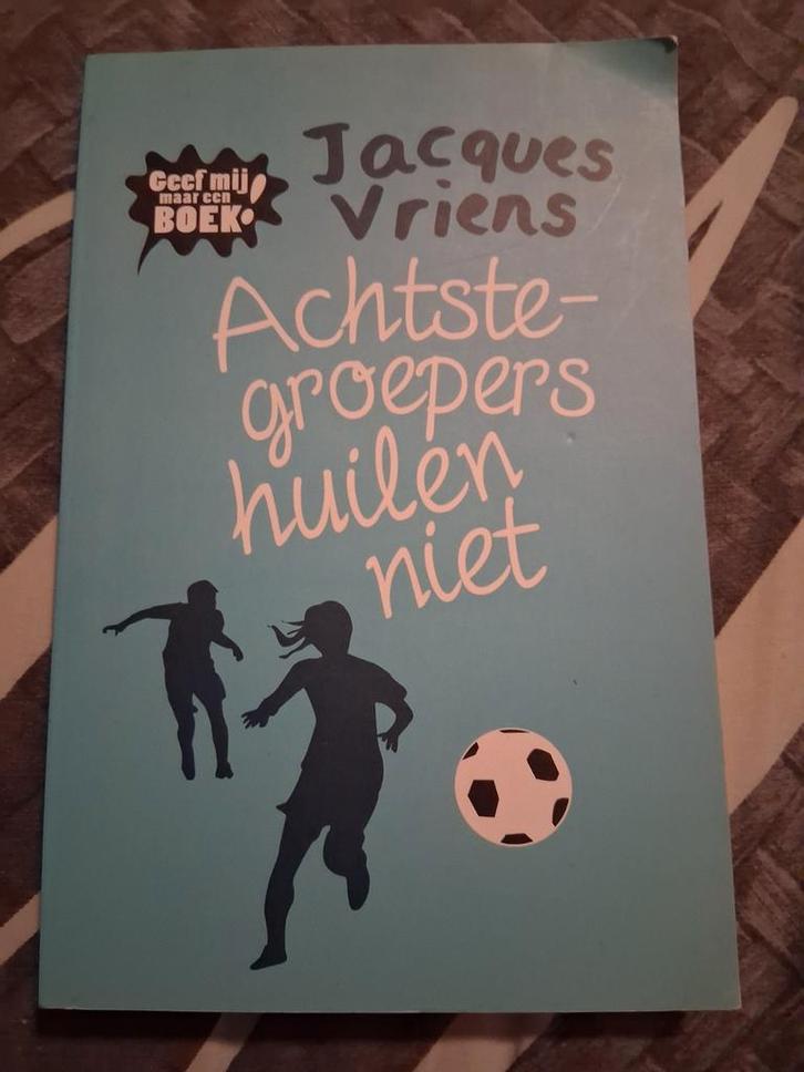 Achtste groepers huilen niet - Jacques Vriens, Boeken, Kinderboeken | Jeugd | onder 10 jaar, Gelezen, Ophalen of Verzenden