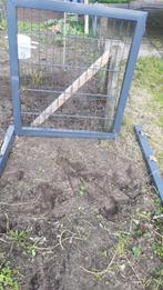 Hekwerk, Tuin en Terras, Tuinhekken en Hekwerk, Ophalen, Met poort, Dubbelstaafmat hekwerk, Zo goed als nieuw