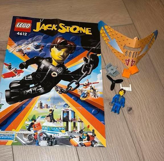 Lego 4612 Jack Stone Super Glider, Ophalen of Verzenden, Zo goed als nieuw