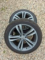 tiguan 19" Sebring r- line velgen met zomerbanden, Auto-onderdelen, Banden en Velgen, Gebruikt, 255 mm, Banden en Velgen, Personenwagen