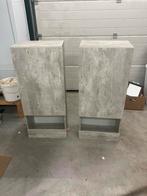 Tv meubel met hang- en grondkastjes, Ophalen, Overige materialen, Gebruikt, 100 tot 150 cm