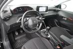 Peugeot 208 BWJ 2020 1.5 HDi 102PK Lease Active AIRCO / NAVI, Auto's, Peugeot, Stof, Gebruikt, Met garantie (alle), Zwart