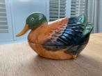 Michel Caugant mooie gekleurde eend patévorm, Antiek en Kunst, Curiosa en Brocante, Ophalen of Verzenden