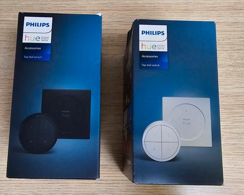 Philips Hue Tap dial switch draaischakelaar zwart wit, Huis en Inrichting, Lampen | Overige, Nieuw, Ophalen of Verzenden