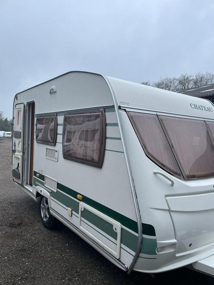 Chateau Calista CT 390 TZF Mover Luifel 1e Eigenaar 2004, Caravans en Kamperen, Caravans, Particulier, tot en met 4, 750 - 1000 kg