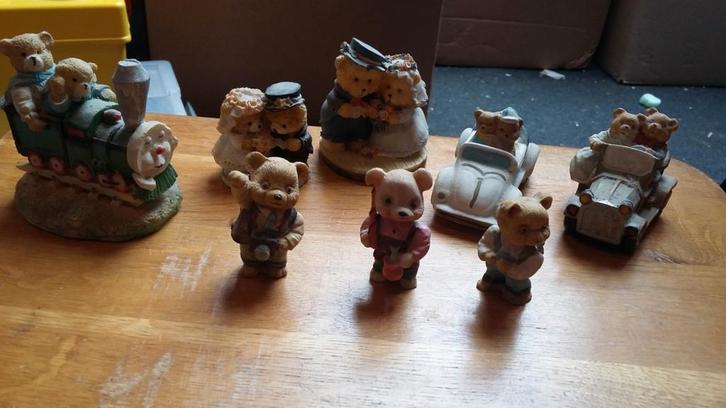 Beeldjes Beren Verzameling, Verzamelen, Beren en Cherished Teddies, Zo goed als nieuw, Beeldje, Overige merken, Ophalen of Verzenden