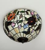 Tiffany plafondlamp uit de Papillon serie 50 cm, Ophalen of Verzenden, Zo goed als nieuw