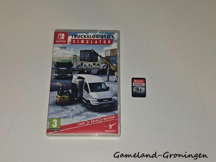 Truck & Logistics Simulator (Switch) Compleet, Spelcomputers en Games, Games | Nintendo Switch, Gebruikt, 1 speler, Vanaf 3 jaar