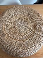 Voetenbank/tafel Alseda van Ikea, Huis en Inrichting, Ophalen, Zo goed als nieuw, Glas of Kopje