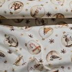 katoentje beige kerst ballen