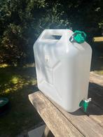 Watertank Jerrycan met kraan inhoud 20 liter., Ophalen of Verzenden, Zo goed als nieuw