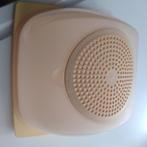 Kaasdoos tupperware 20 cm zo goed als nieuw.., Ophalen of Verzenden, Zo goed als nieuw, Geel, Bus of Trommel