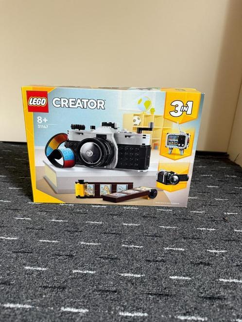 LEGO - NIEUW IN DOOS: Retro fotocamera 31147, Kinderen en Baby's, Speelgoed | Duplo en Lego, Nieuw, Lego, Complete set, Ophalen of Verzenden