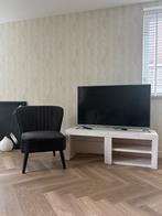 WOOOD fauteuil stoel velvet donkerbruin, Ophalen, Minder dan 75 cm, 50 tot 75 cm
