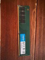 Crucial 4GB DDR4 2400MHz Werkgeheugen, Computers en Software, RAM geheugen, Gebruikt, DDR4, Ophalen of Verzenden, Desktop
