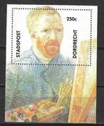 BLOKJE STADSPOST DORDRECHT VINCENT VAN GOGH POSTFRIS, Ophalen of Verzenden, Na 1940, Postfris