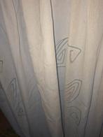 Mooie vitrage met patroon, Gebruikt, 100 tot 150 cm, 150 tot 200 cm, Ophalen of Verzenden