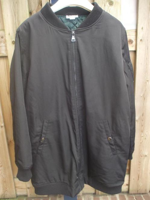 Jas, Kleding | Dames, Jassen | Zomer, Zo goed als nieuw, Maat 42/44 (L), Zwart, Ophalen of Verzenden