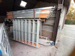 Tekoop bouwsteiger Layher met heftruckbok, Ophalen, Gebruikt, 5 meter of hoger