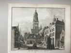 Rhenen, Markt, Stadhuis, Kerk, Stadhuis, 1750, Antiek en Kunst, Verzenden