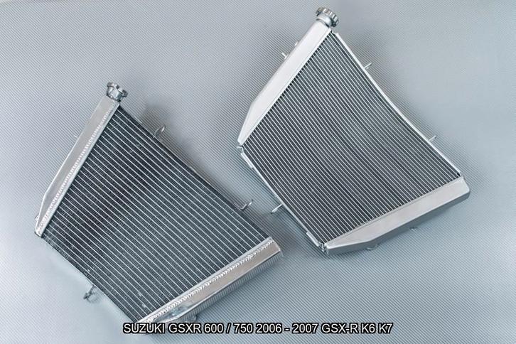 Radiateur AVDB SUZUKI GSXR 600 / 750 2006 - 2007 GSX-R K6 K7, Motoren, Accessoires | Overige, Nieuw, Ophalen of Verzenden