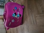 Rolkoffer / zitkoffer mickey mouse, Ophalen of Verzenden, Zo goed als nieuw, Hard kunststof, Minder dan 50 cm
