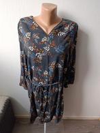 Mooie jurk met bladeren print, maat XL, Zwart, Maat 46/48 (XL) of groter, Didi, Ophalen of Verzenden