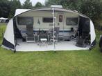 Fendt topas510 tg met 2 aparte bedden en zgan Verona luifel., Caravans en Kamperen, Caravans, Rondzit, Particulier, Luifel, Tot en met 4